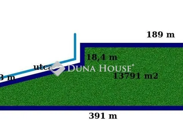 Eladó telek Gárdony 13791 nm