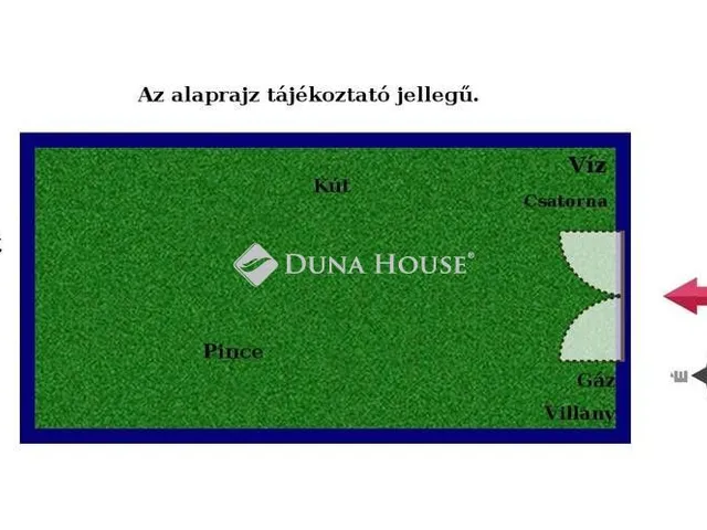 Eladó telek Neszmély 1388 nm