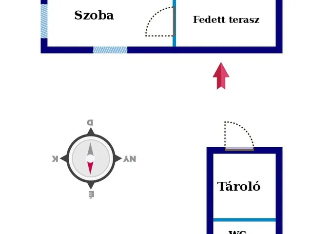 Eladó üdülő és hétvégi ház Neszmély 30 nm