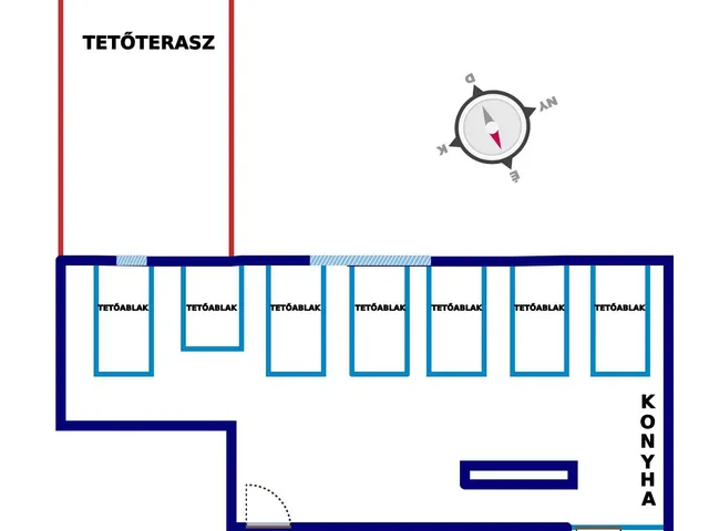 Kiadó kereskedelmi és ipari ingatlan Székesfehérvár 56 nm