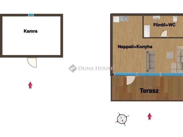 Eladó üdülő és hétvégi ház Kulcs 25 nm