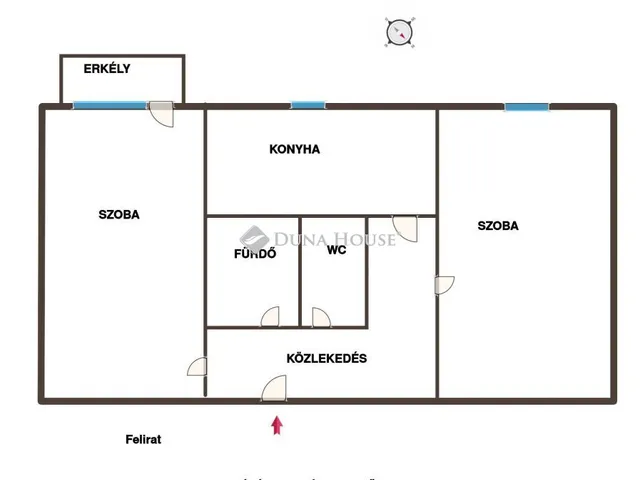 Eladó lakás Székesfehérvár 50 nm