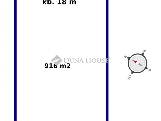 Eladó telek Székesfehérvár 916 nm