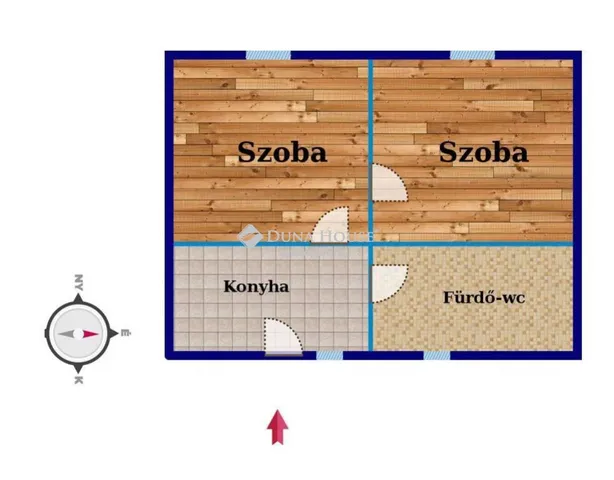 Eladó lakás Vép 57 nm