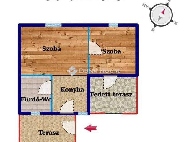 Eladó ház Hegyfalu 56 nm