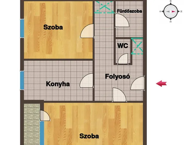 Eladó lakás Szombathely 55 nm