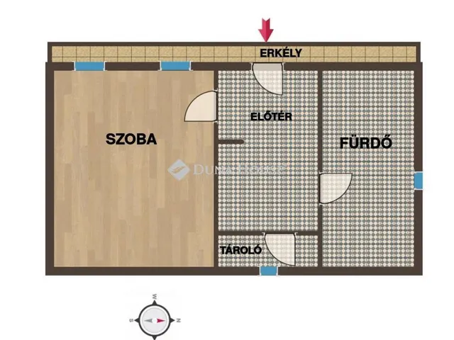 Eladó lakás Sárvár 45 nm