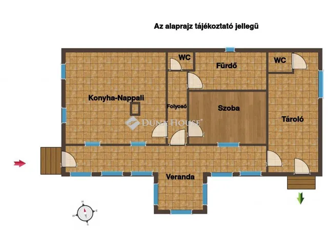 Eladó ház Sorkifalud 70 nm