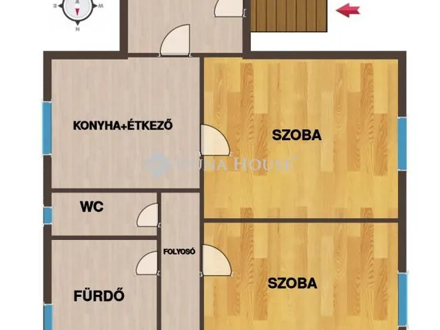 Eladó ház Szakony 74 nm