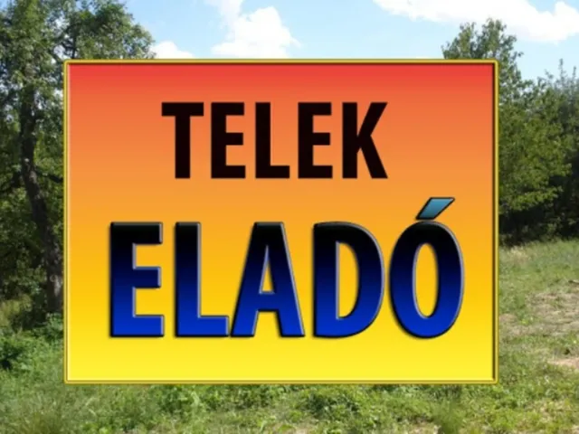 Eladó telek Helvécia 8229 nm