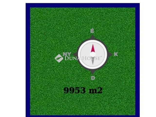 Eladó telek Kisszállás 9953 nm