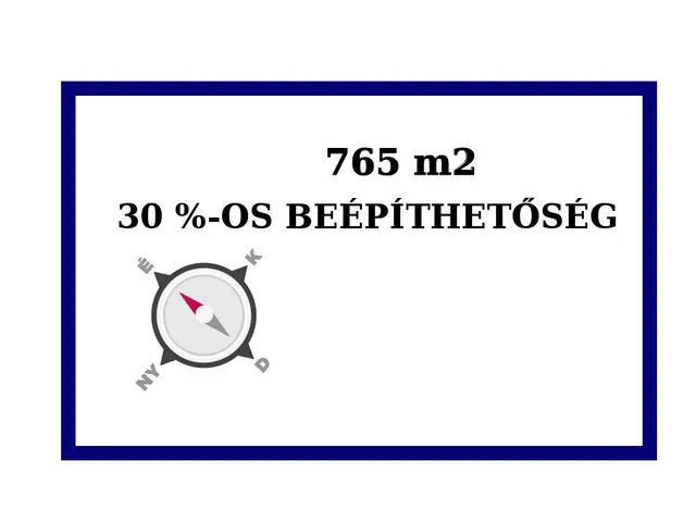 Eladó telek Kecskemét 765 nm