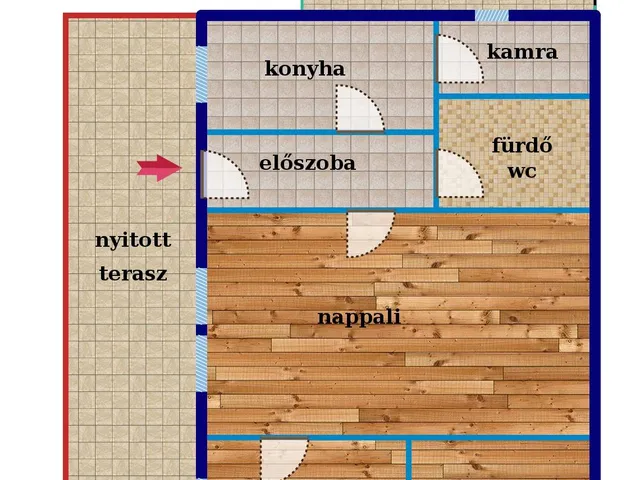 Eladó ház Kecskemét 73 nm