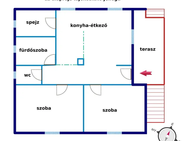 Eladó ház Kunszentmárton 82 nm