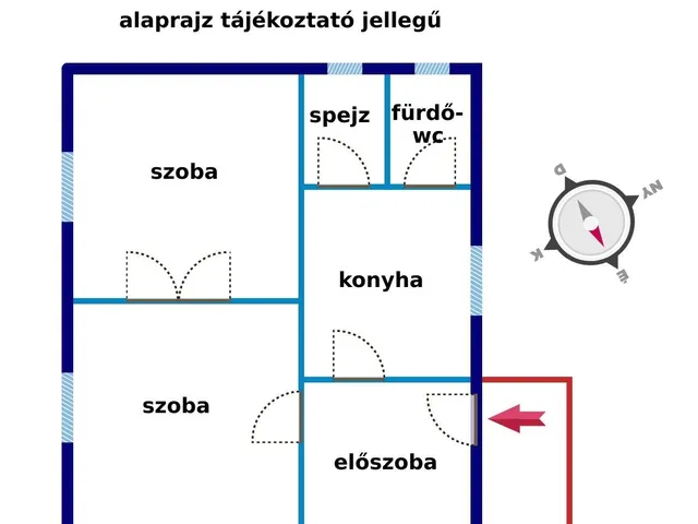 Eladó ház Kecskemét 56 nm