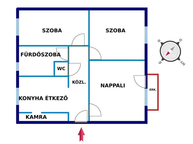 Eladó lakás Lajosmizse 67 nm
