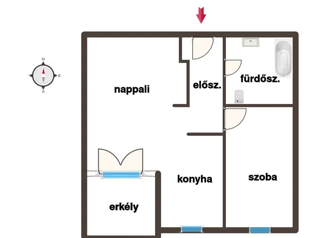 Eladó lakás Kecskemét 40 nm