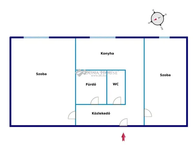 Kiadó lakás Kecskemét, Damjanich utca 55 nm