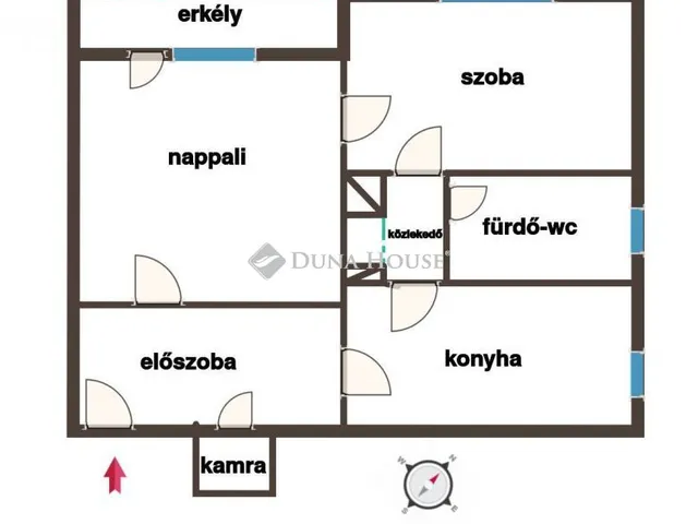 Eladó lakás Kunszentmárton, Széchenyi Lakótelep 53 nm