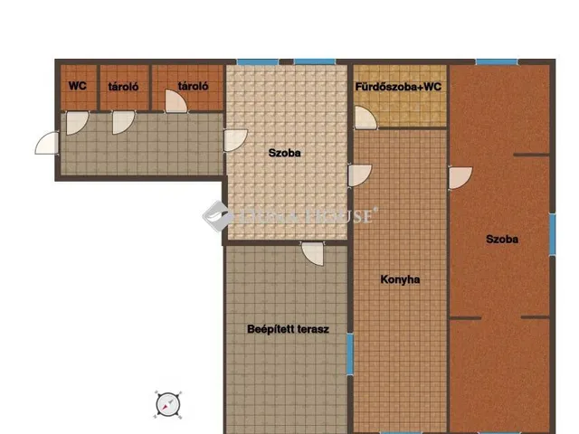 Eladó üdülő és hétvégi ház Cserkeszőlő 45 nm