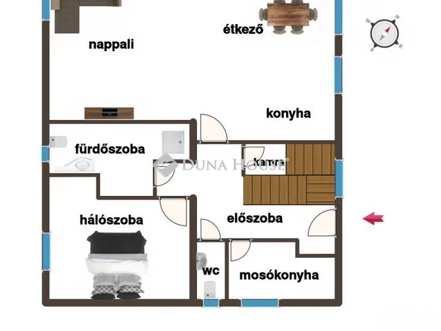 Eladó telek Kecskemét 6077 nm