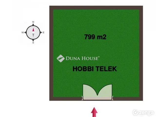 Eladó telek Kecskemét 799 nm