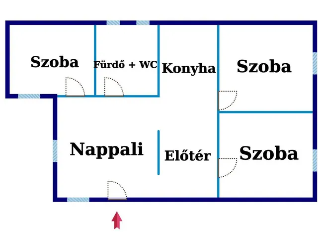 Eladó ház Kiskunfélegyháza 110 nm