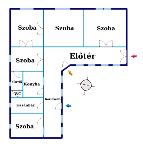 Eladó ház Kiskunfélegyháza 227 nm