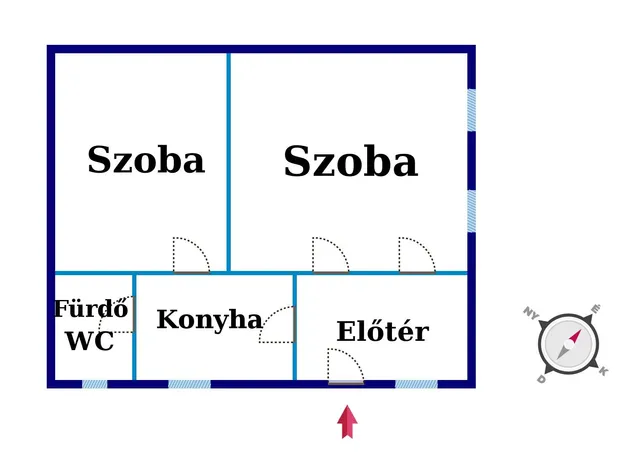 Eladó ház Kiskunfélegyháza 76 nm