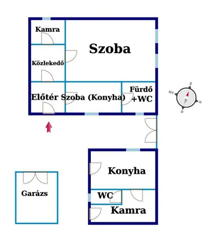 Eladó ház Kiskunfélegyháza 50 nm