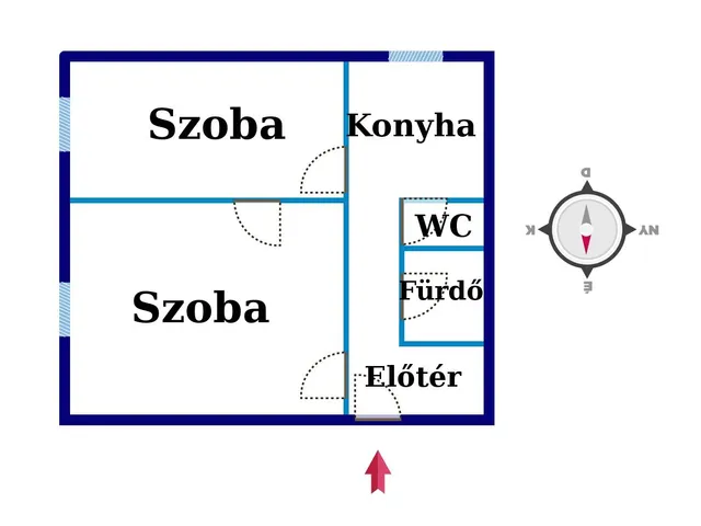 Eladó lakás Kiskunfélegyháza 50 nm