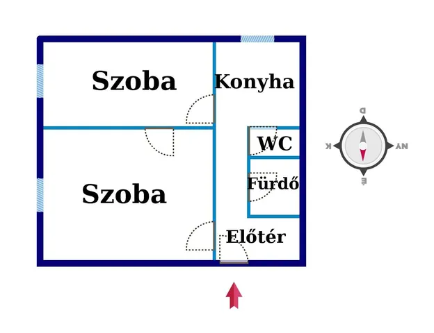 Eladó lakás Kiskunfélegyháza 50 nm