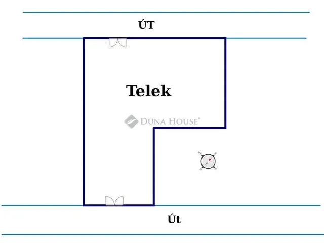 Eladó telek Kiskunfélegyháza 2445 nm