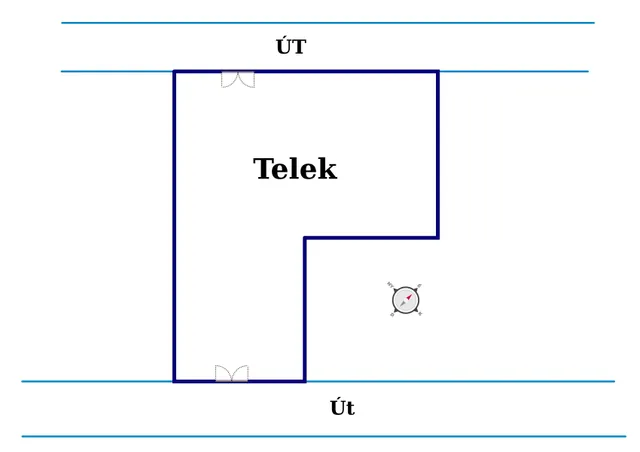 Eladó telek Kiskunfélegyháza 2445 nm