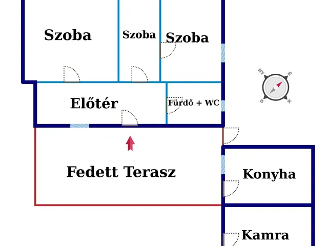 Eladó ház Kiskunfélegyháza 90 nm