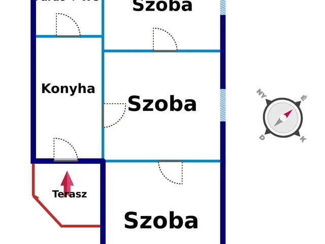 Eladó ház Kiskunfélegyháza 75 nm