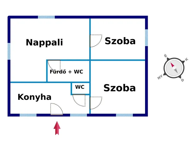 Eladó ház Kiskunfélegyháza 70 nm