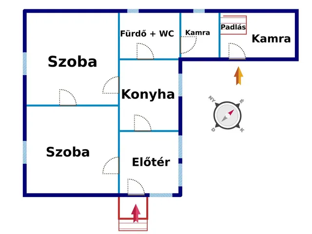 Eladó ház Kiskunfélegyháza 79 nm