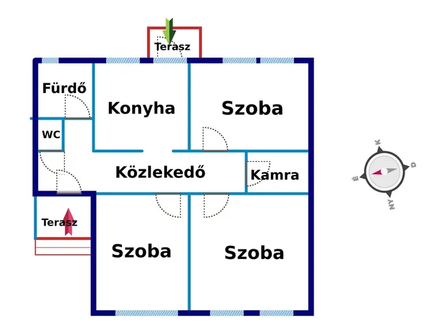 Eladó ház Kiskunfélegyháza 88 nm