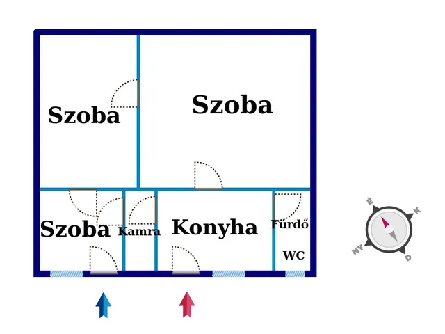 Eladó ház Kiskunfélegyháza 65 nm