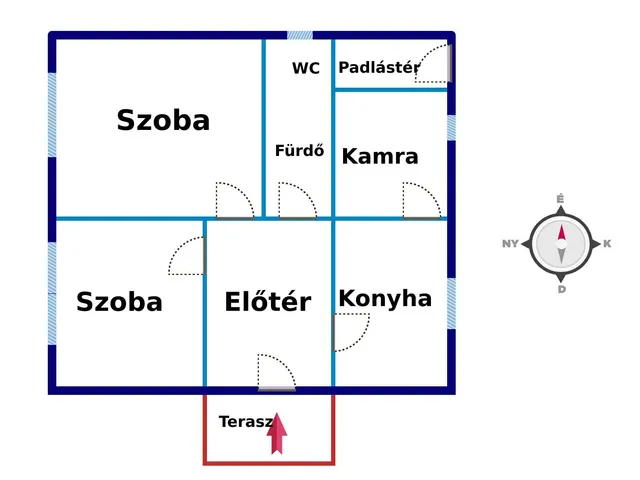 Eladó ház Kiskunfélegyháza 77 nm