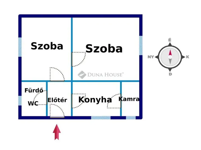 Eladó ház Tiszaalpár 48 nm