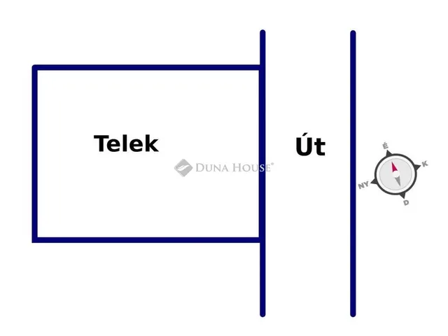 Eladó telek Kiskunfélegyháza 897 nm