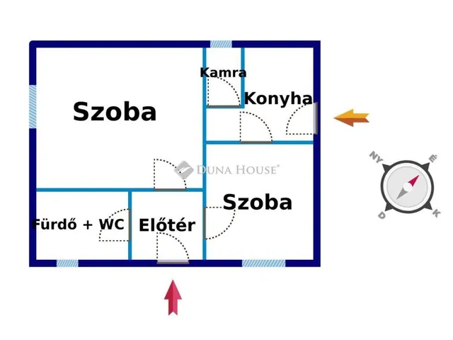 Eladó ház Tiszaalpár 49 nm
