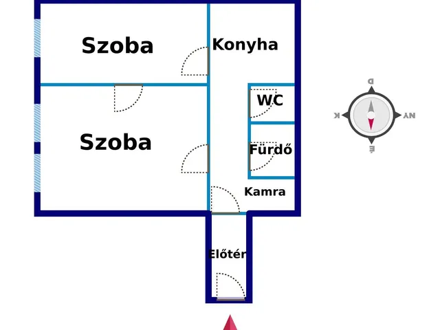 Eladó lakás Kiskunfélegyháza 50 nm