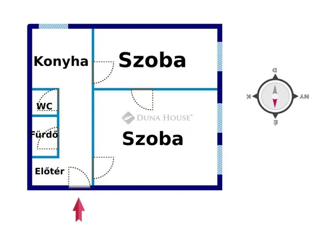 Kiadó lakás Kiskunfélegyháza 50 nm