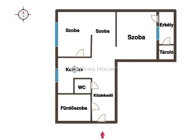 Eladó lakás Kiskunfélegyháza, Dr. Holló Lajos utca 63 nm