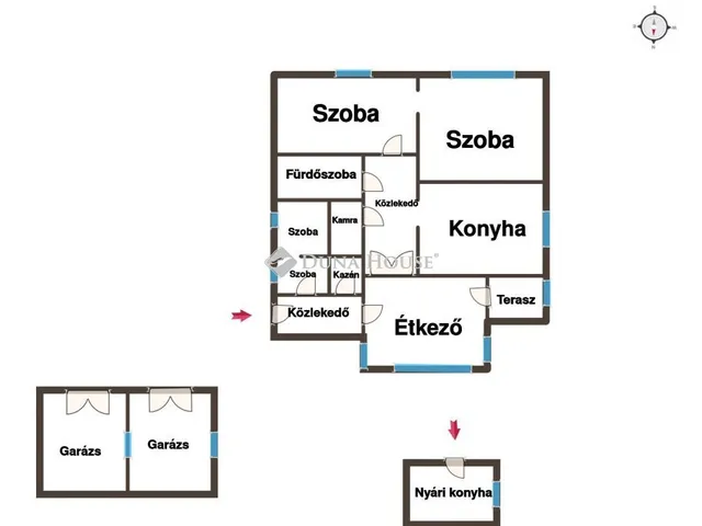 Eladó ház Pálmonostora 90 nm