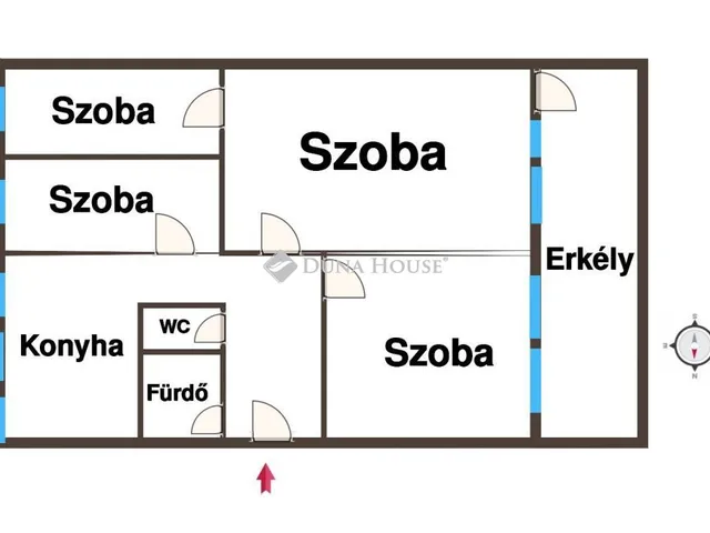 Eladó lakás Kiskunfélegyháza 77 nm
