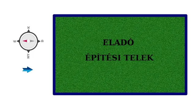 Eladó telek Hajdúhadház 4806 nm